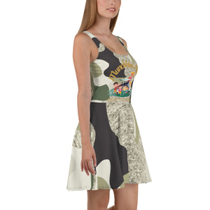 Munchkin Place Camo ll Skater Dress