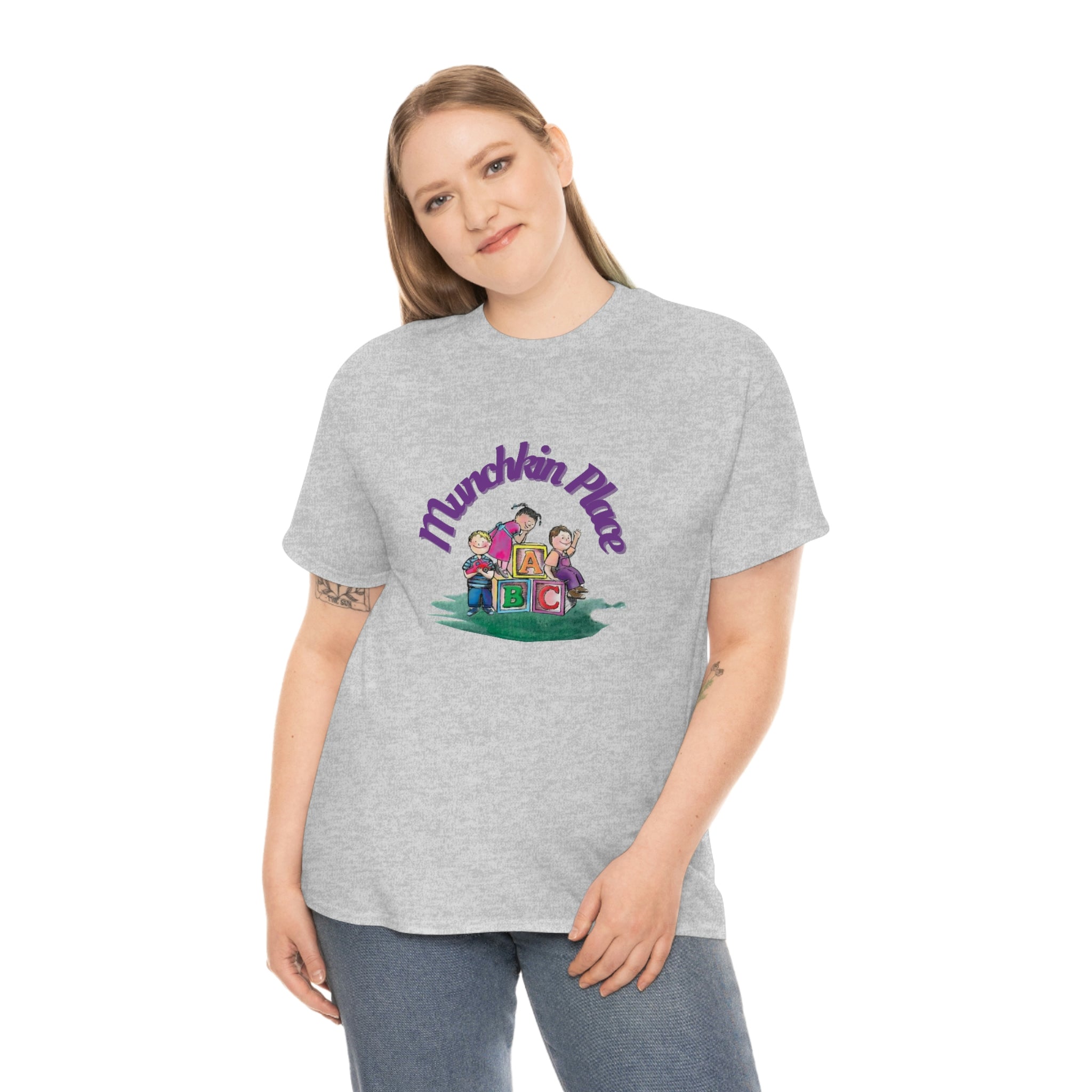 Munchkin Place Learning Unisex Heavy Cotton Tee