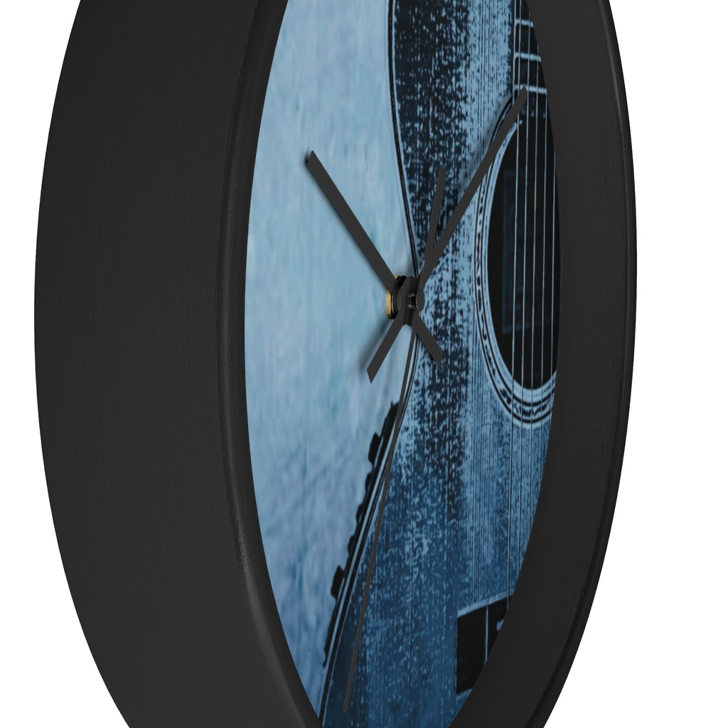 Axe In The Blues Wall clock