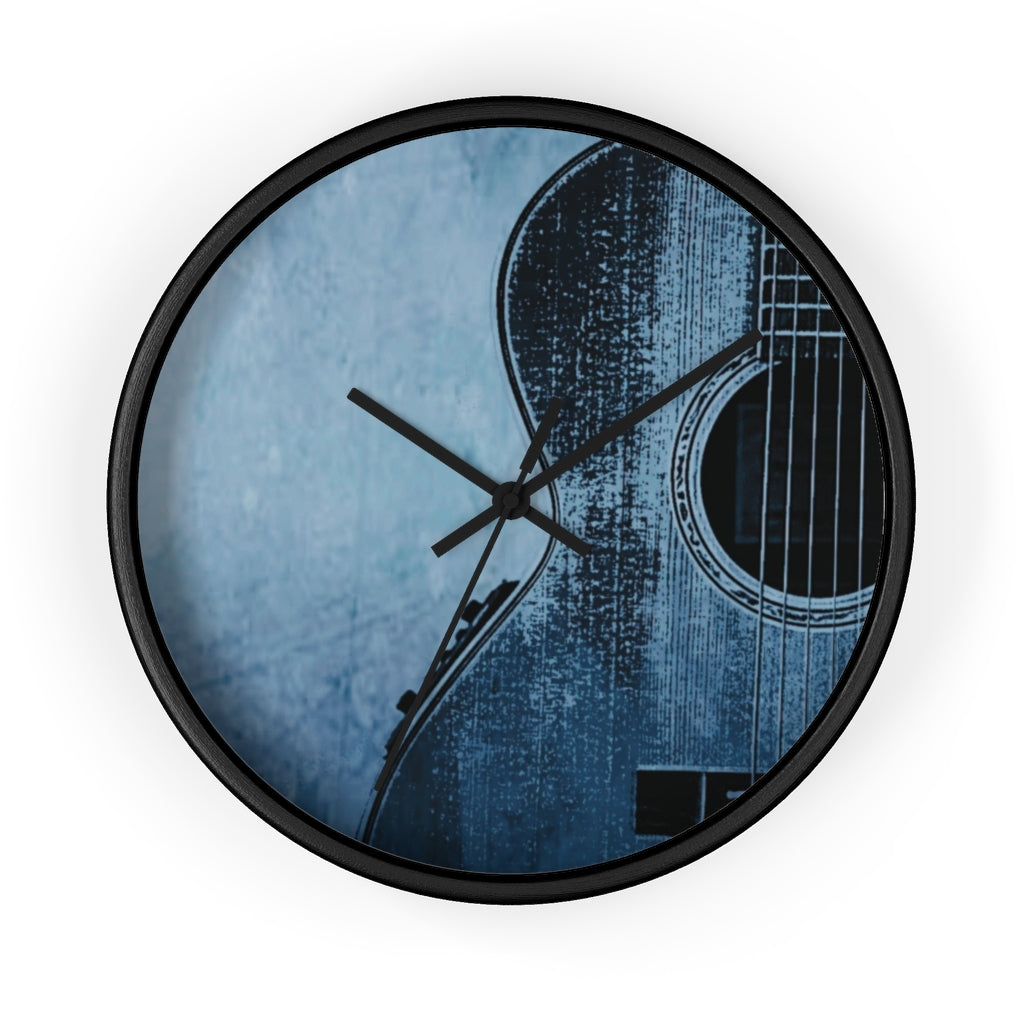 Axe In The Blues Wall clock