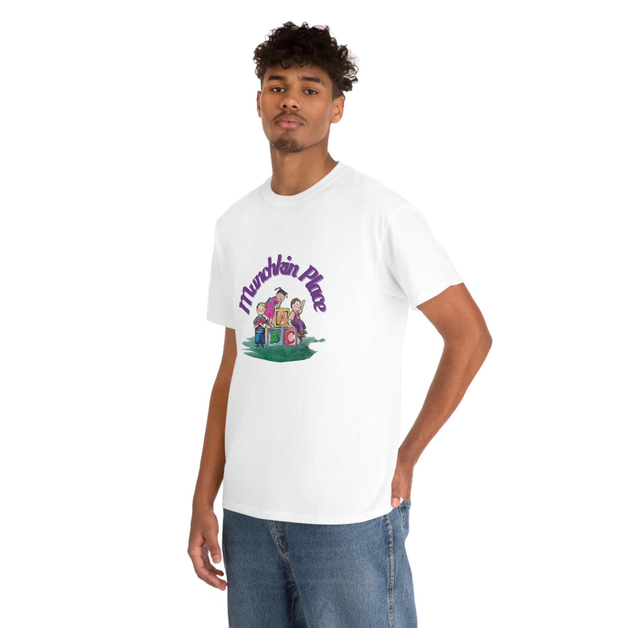 Munchkin Place Learning Unisex Heavy Cotton Tee