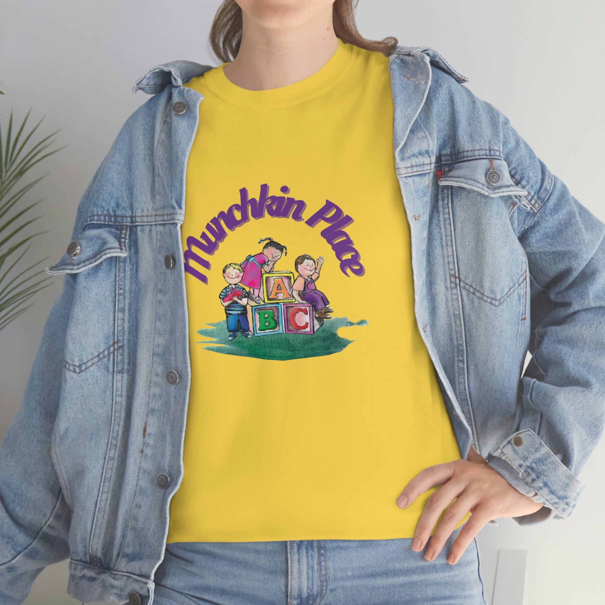 Munchkin Place Learning Unisex Heavy Cotton Tee