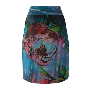 Risen Rose Women's Pencil Skirt