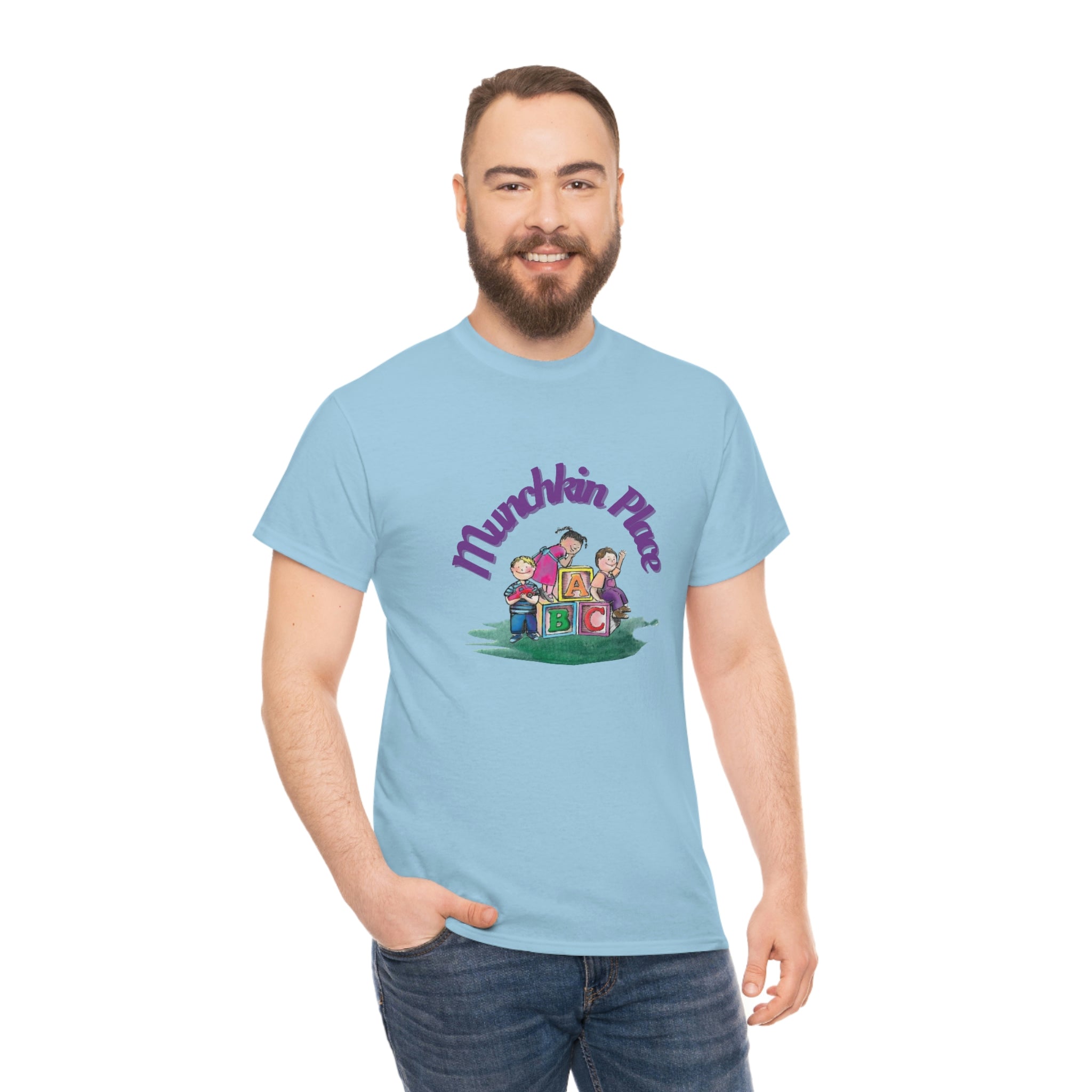 Munchkin Place Learning Unisex Heavy Cotton Tee