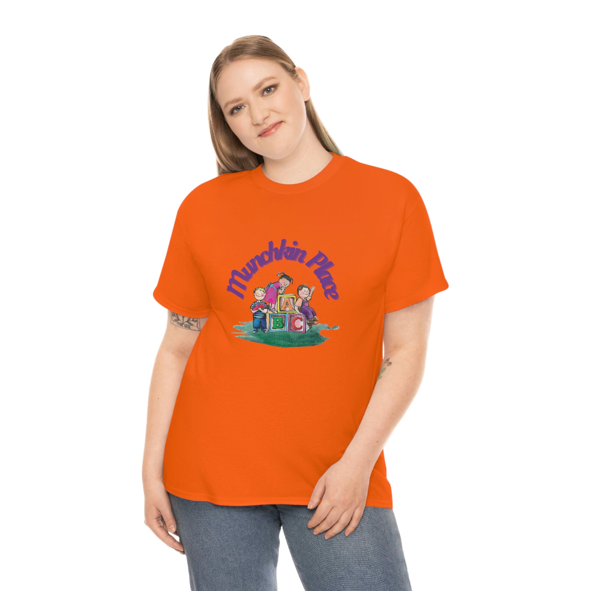 Munchkin Place Learning Unisex Heavy Cotton Tee