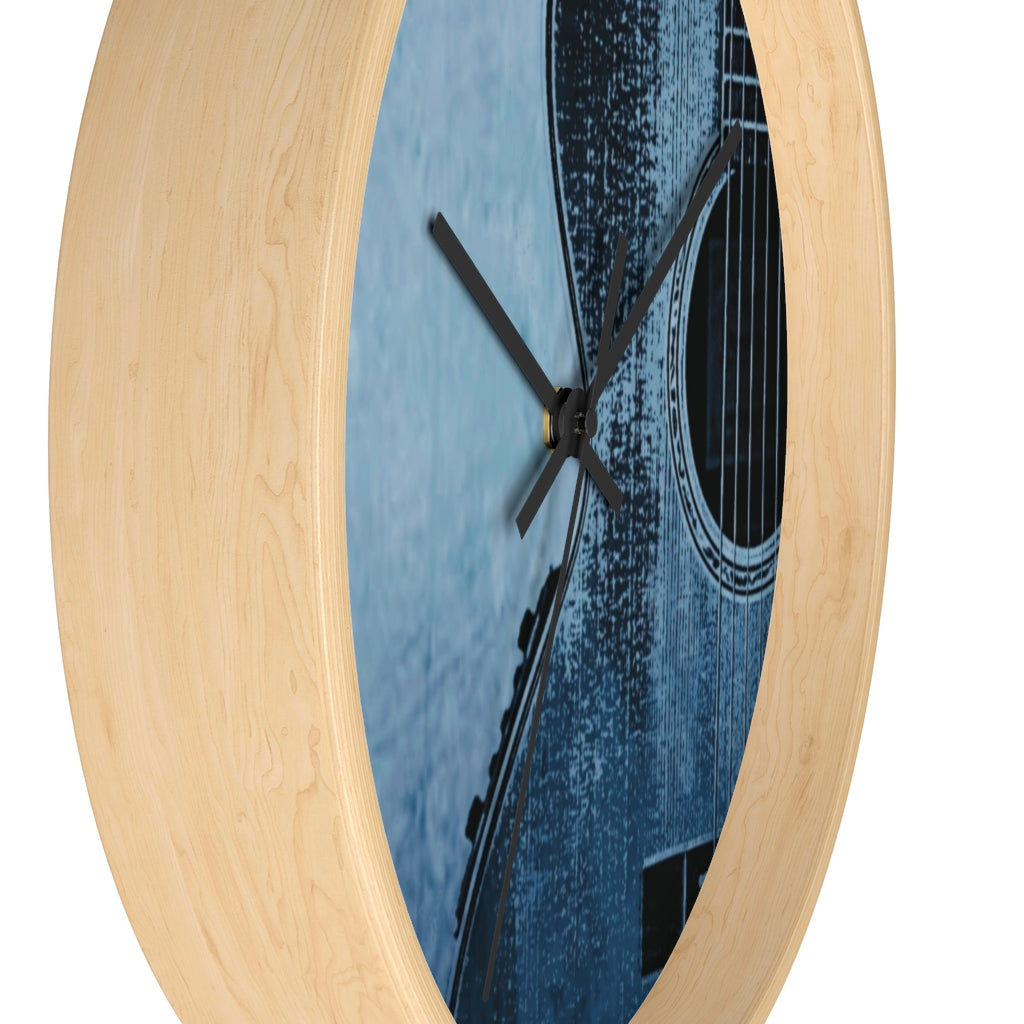 Axe In The Blues Wall clock