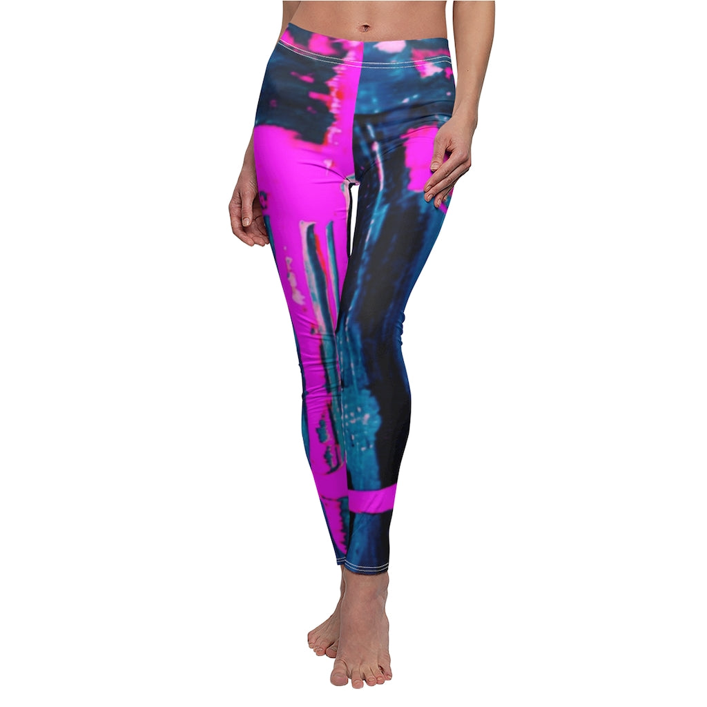 Purple Stripes Flowers Leggings and Yoga Pants for Women Sports Compression  Leggings X-Small, Multicolor, X-Small/11 Inseam : : Clothing,  Shoes & Accessories