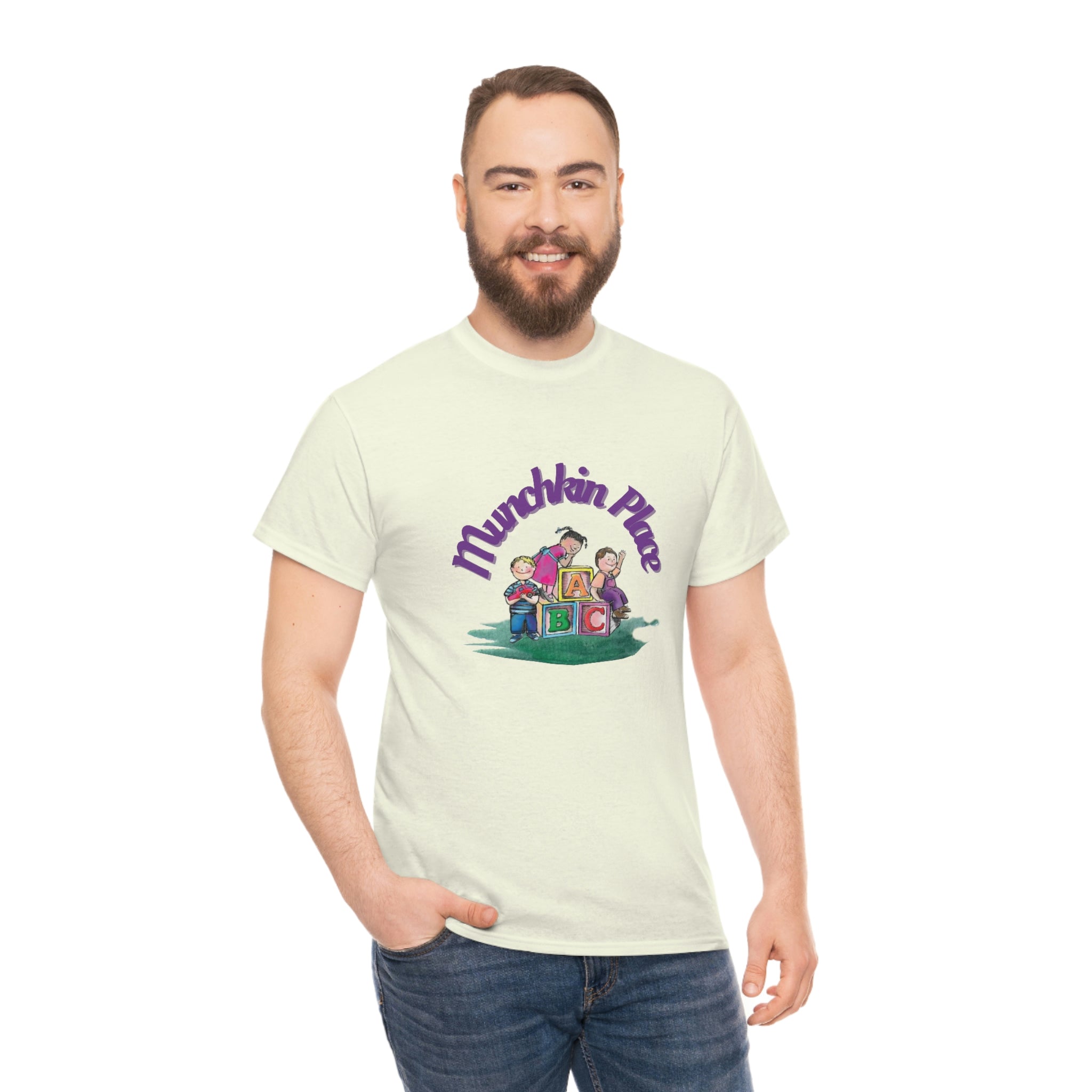 Munchkin Place Learning Unisex Heavy Cotton Tee