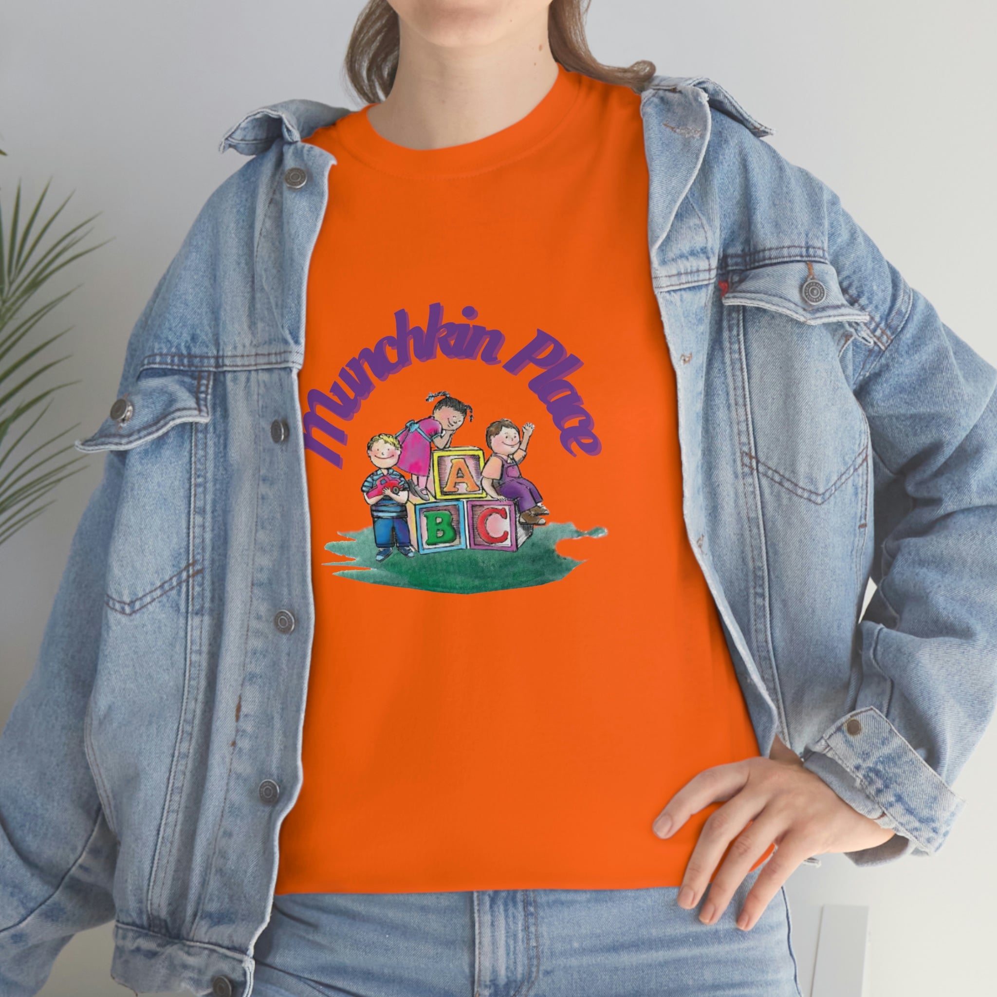 Munchkin Place Learning Unisex Heavy Cotton Tee