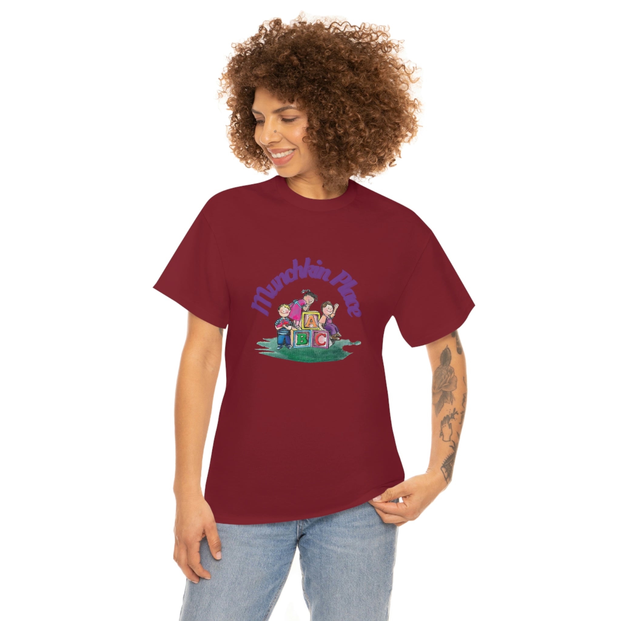 Munchkin Place Learning Unisex Heavy Cotton Tee