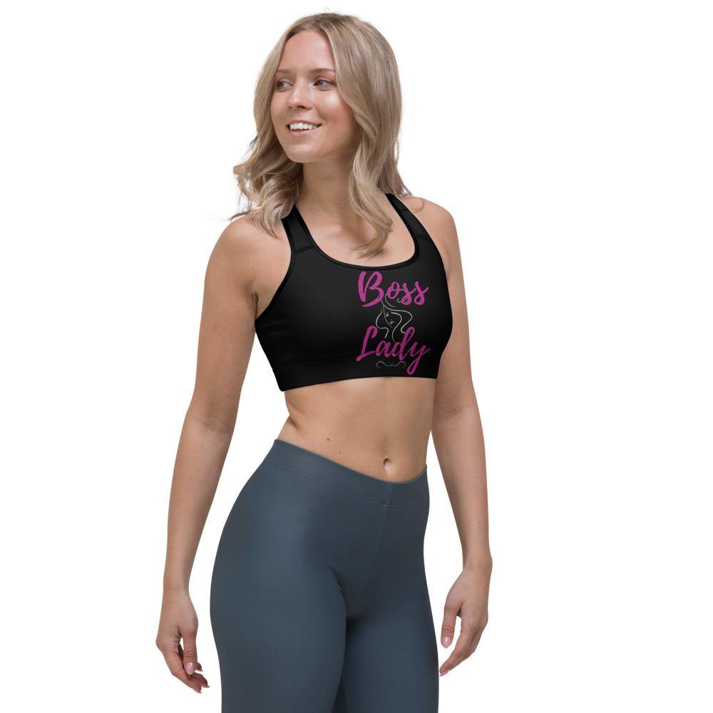 lazyshe Padded Sports Bras for Women with Short Sleeve - Workout