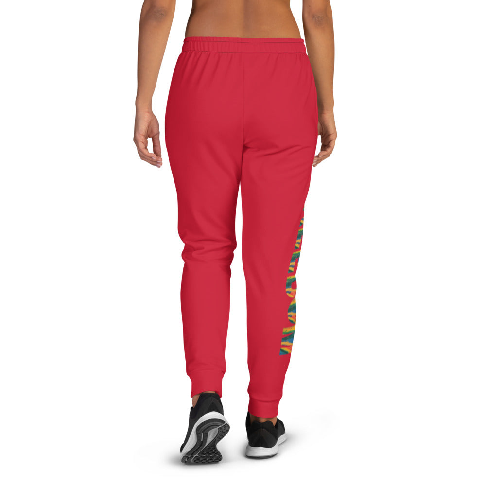 Freedom Women's Joggers in Red