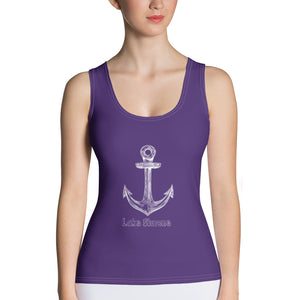 Lake Simcoe Tank Top in Purple