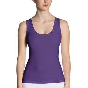 ICONIC Purple Tank Top in Gold