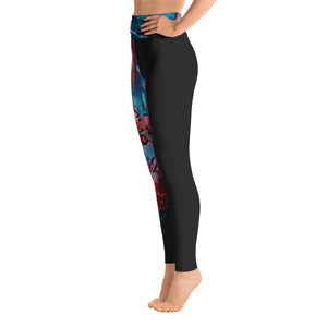 Peony Yoga Leggings