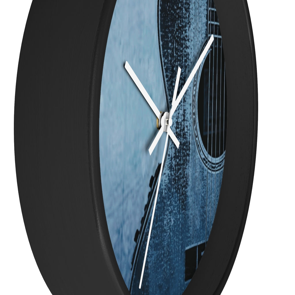 Axe In The Blues Wall clock