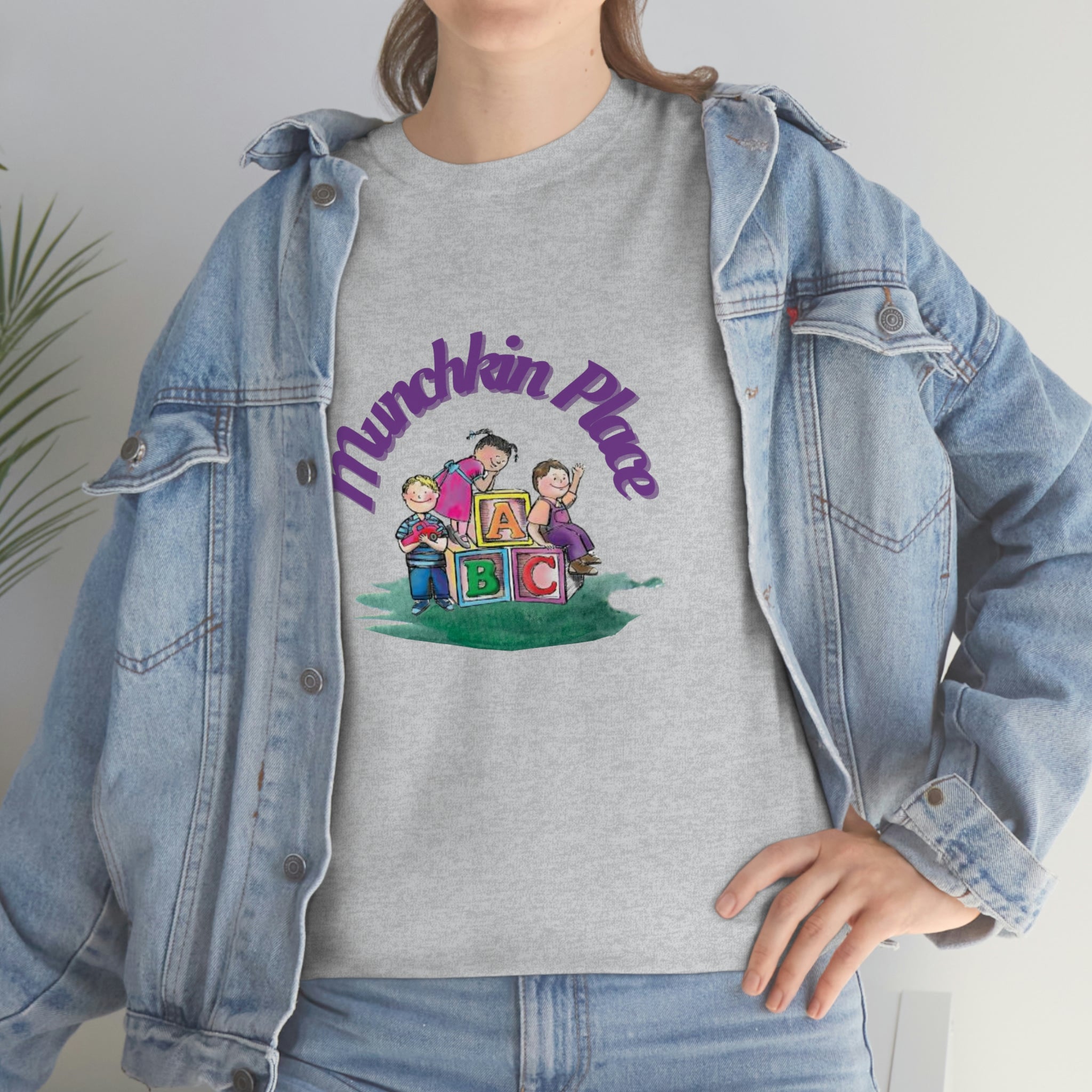 Munchkin Place Learning Unisex Heavy Cotton Tee