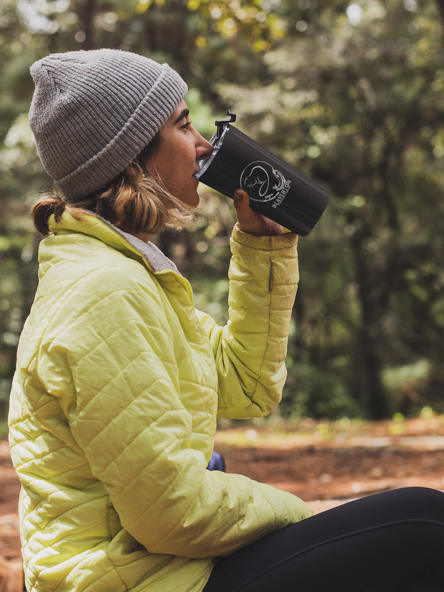 Beaverton Stainless Steel Travel Mug